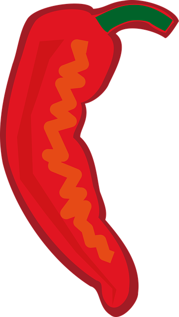 Free pepper chili spice vector