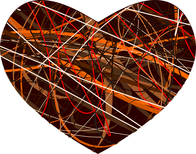 Free heart love valentine illustration