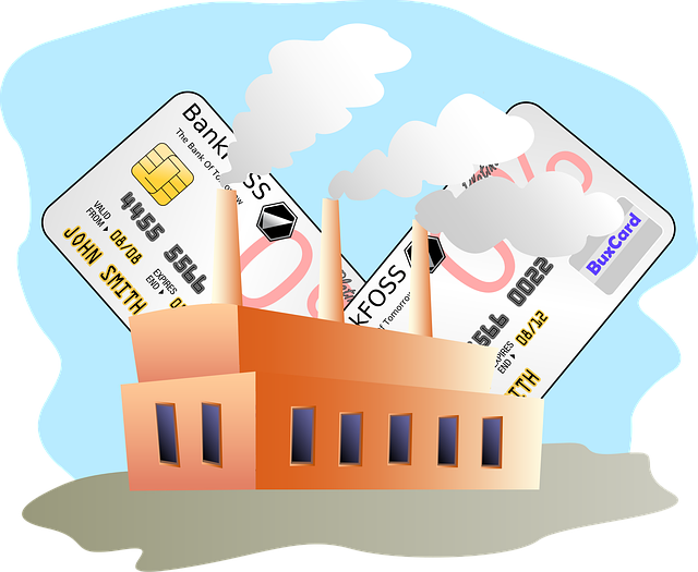 Free building factory money vector