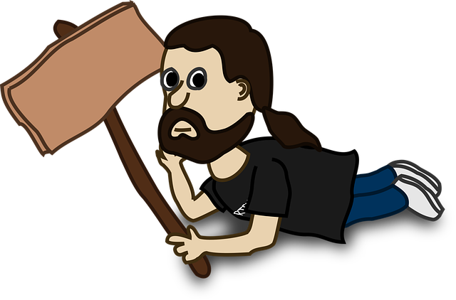 Free man guy character illustration