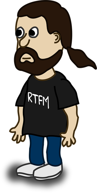 Free man guy character illustration