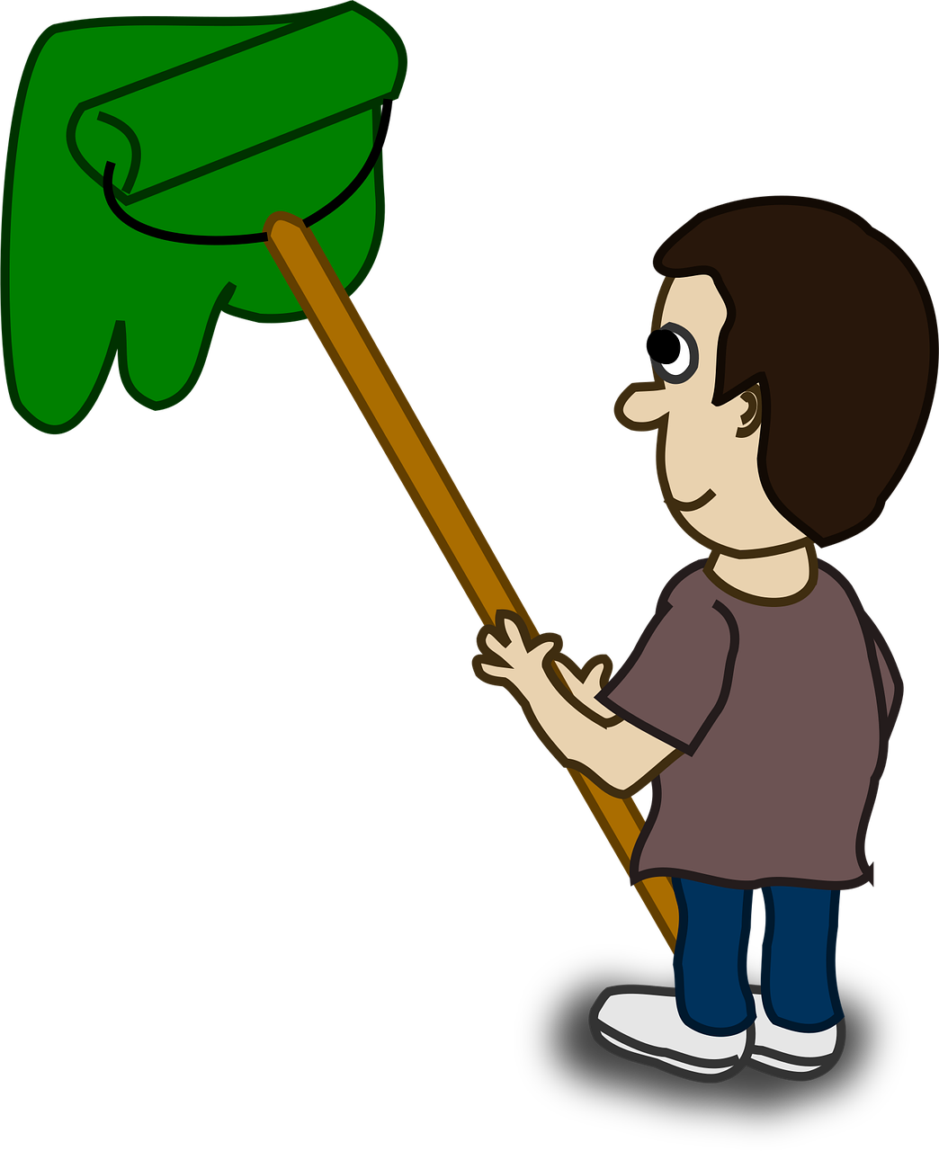 Download free HD stock image of Painter Man Free painter man character vector