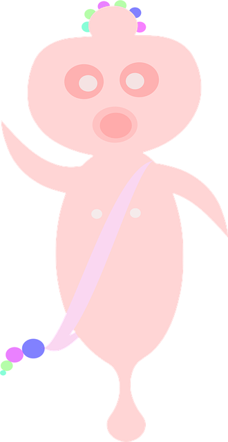 Free alien space creature vector