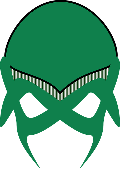Maske, Gesicht, Mysteriös, Kostüm, Grün