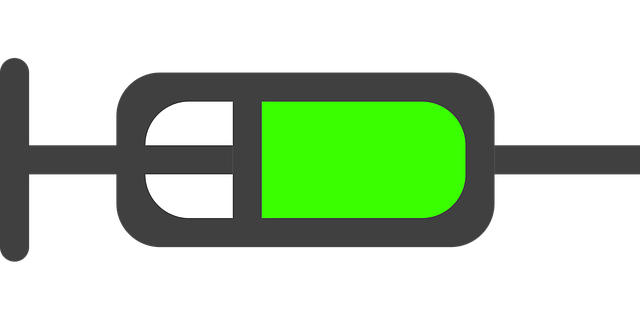 Free needle syringe injector vector