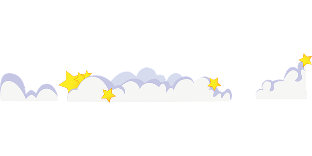 Skyer, Himmel, Stjerner, Grense, Bunn