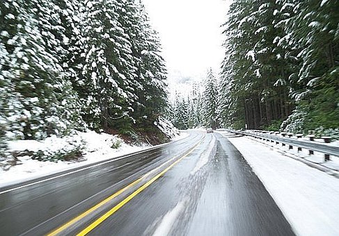 Free Driving Winter photo and picture