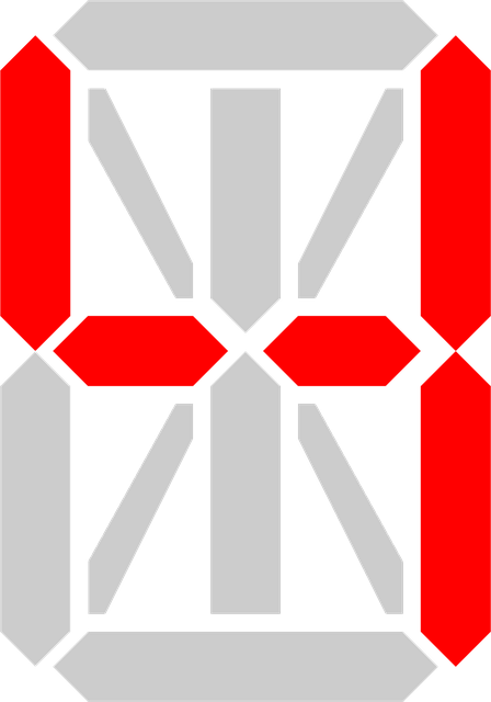 Free display number four vector