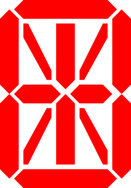 Free display led light vector