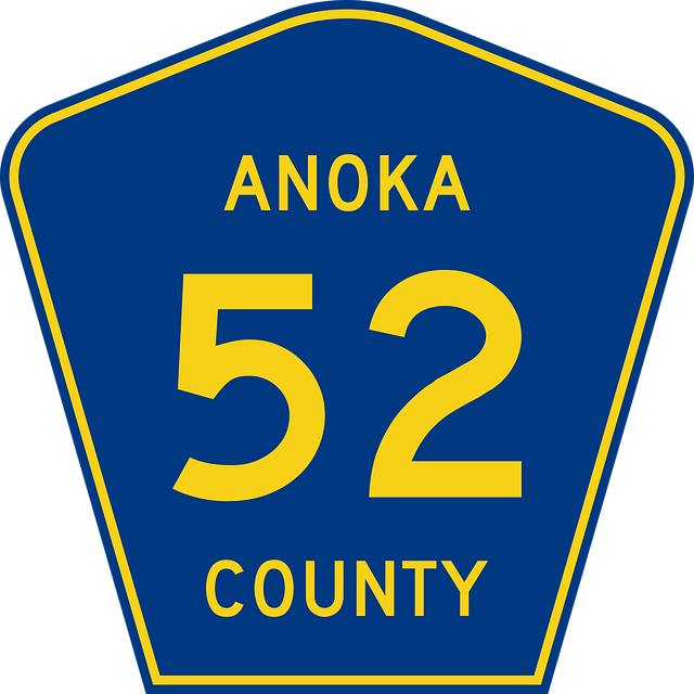 Free route county road illustration