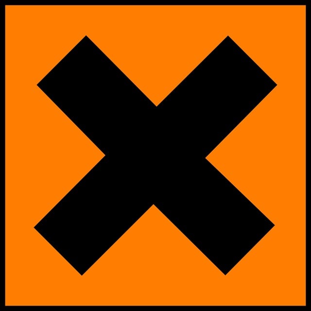 Free warning hazard caution vector