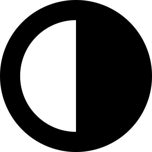 Free contrast brightness settings vector