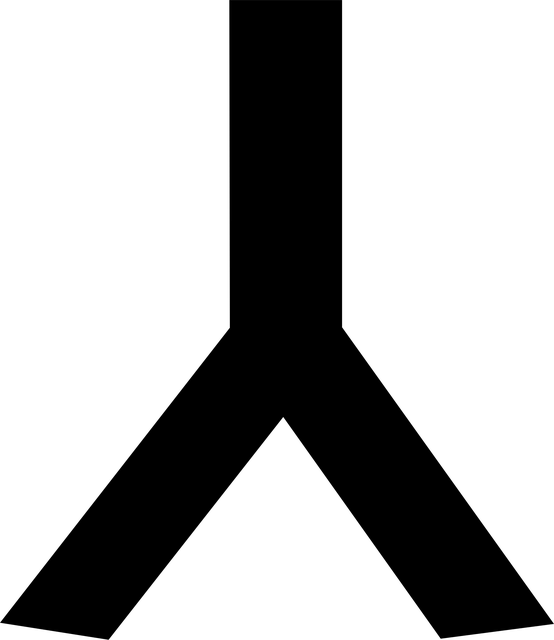 Free old turkic letter vector