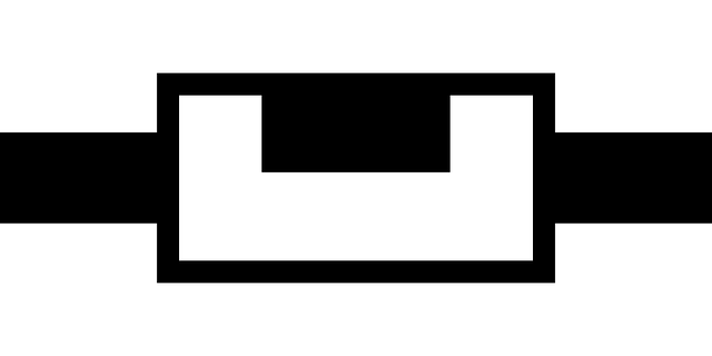 Free resistor electronic circuit vector