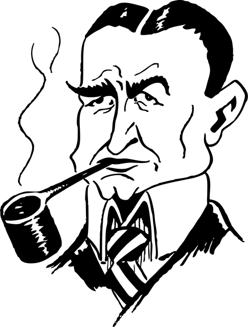 Hoved, Porte, Charles, Mand, Portræt