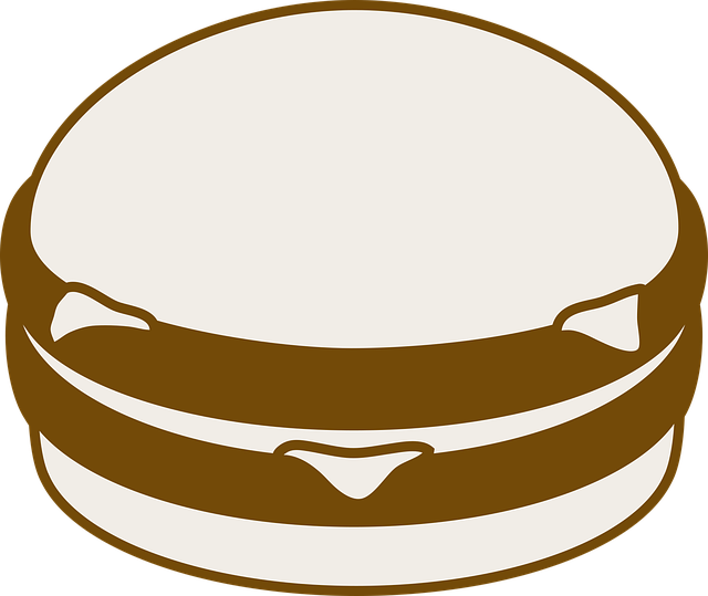 Free hamburger food burger vector