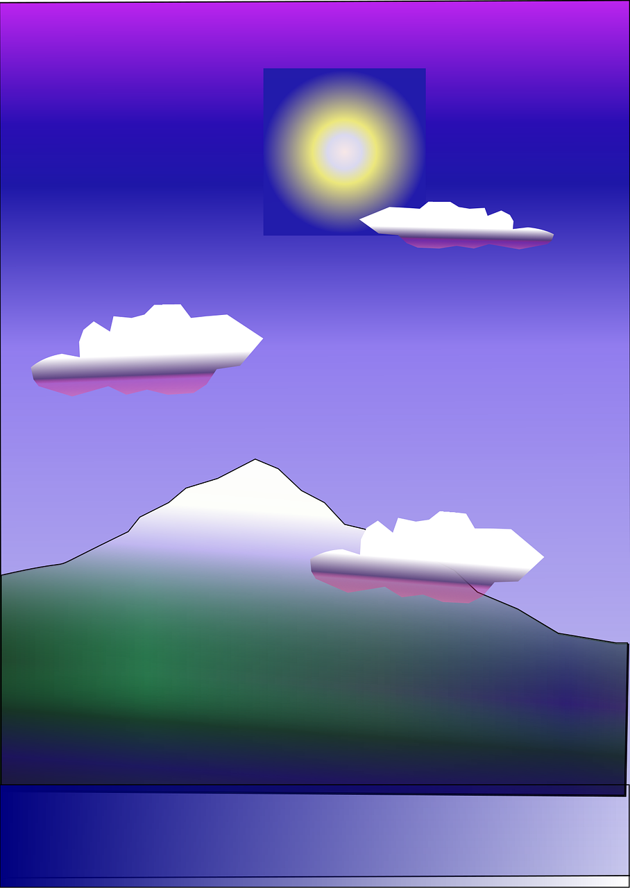 Download free HD stock image of Water Cloud Free water cloud mountain vector