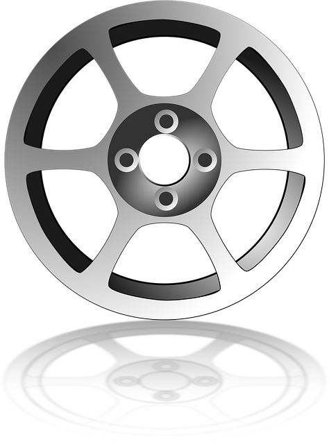 Free car wheel chrome vector