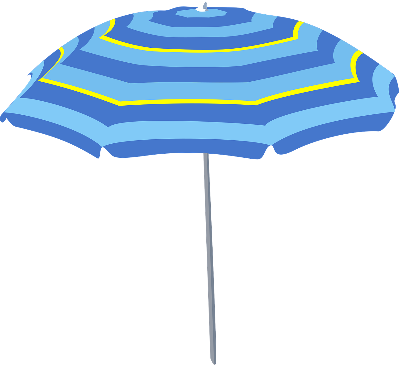 Large Umbrella Beach Free Vector Graphic On Pixabay