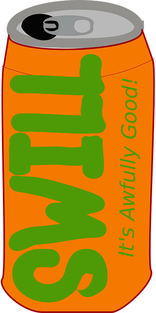 Free soda can carbonated vector