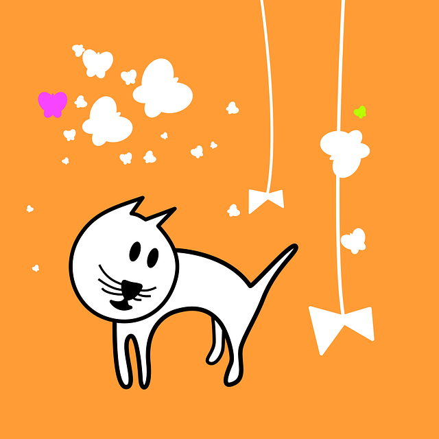 Free cat cartoon kitten vector