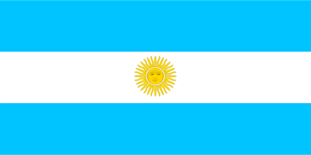 Flag, Land, Argentina, Nation, National