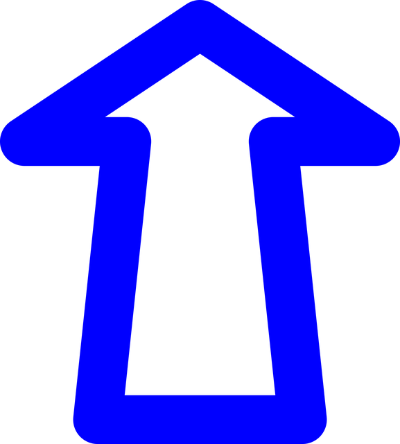 Free arrow upload icon vector