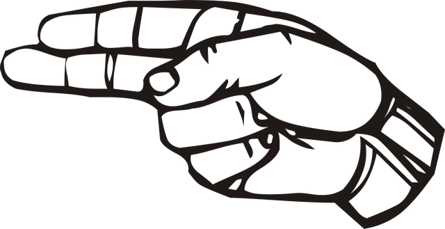 Free gesture sign language illustration