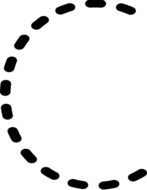 Free letter trace alphabet vector