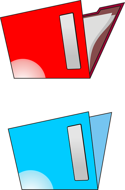 Free school education folder vector
