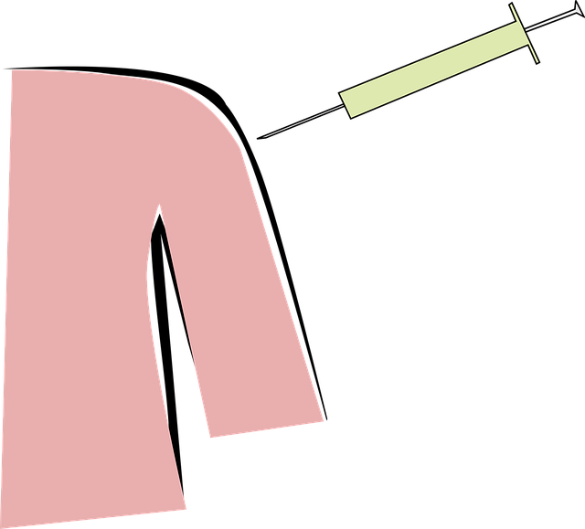 Free injection vaccine shot vector
