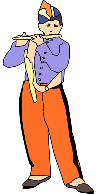 Free music boy man illustration
