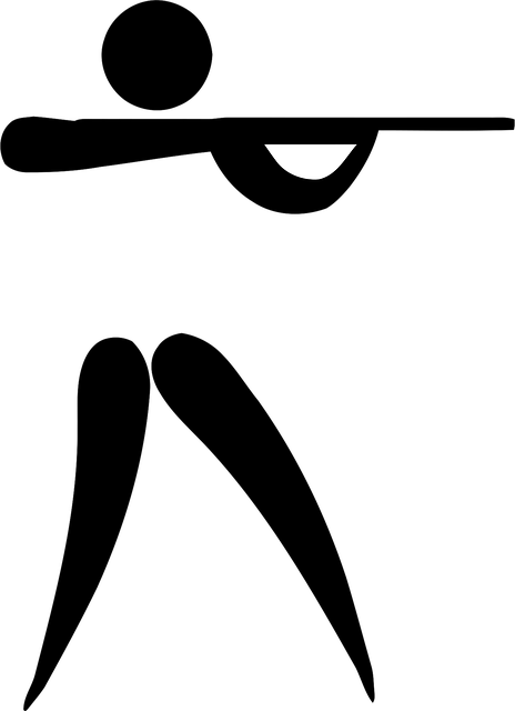 Free shooting shooter olympics vector