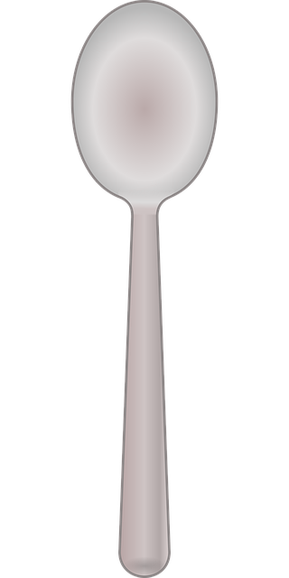 Free spoon silverware cutlery illustration