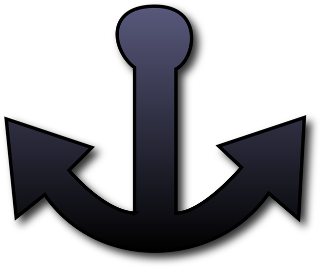 Free anchor boat nautical vector