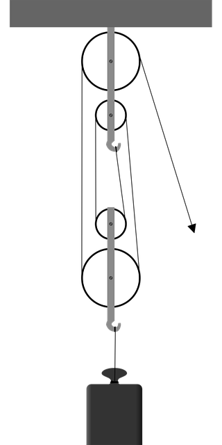 Free block hoist lifting vector