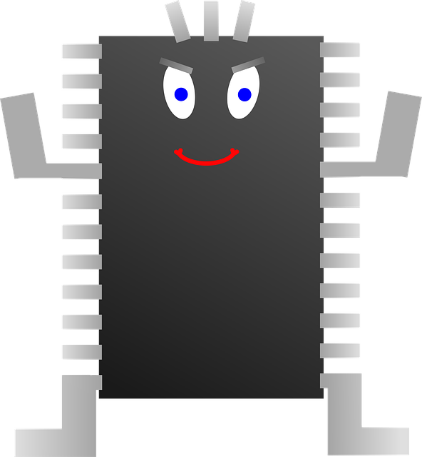 Free eyes processor face vector