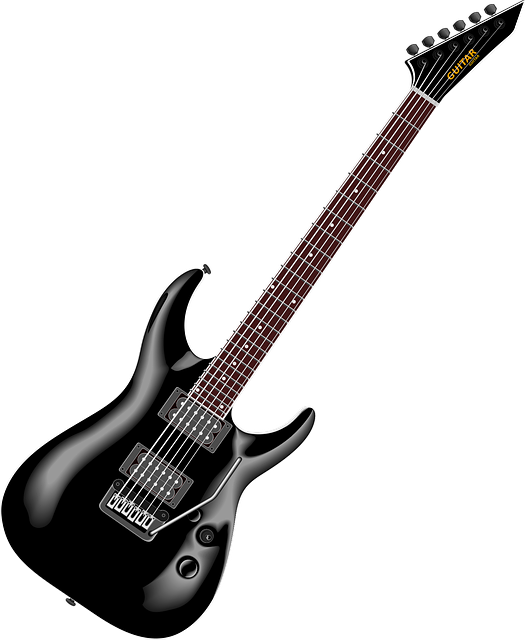 Free guitar electric rock vector