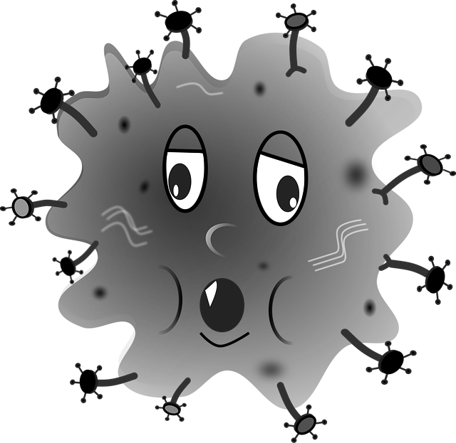 Free germ sick infection vector