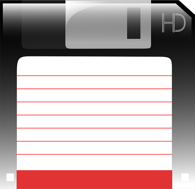 Free floppy disk computer vector
