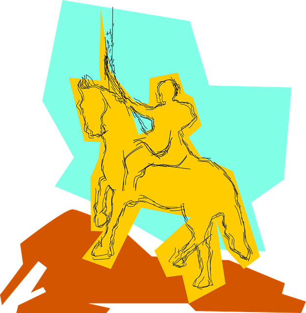 Free horse india warrior vector