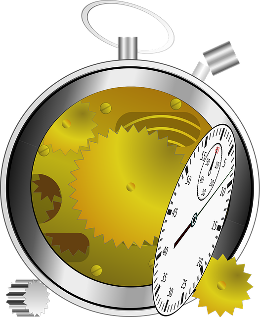 Free stopwatch chronograph broken vector