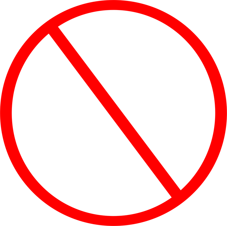 Signs Red Circle Free Vector Graphic On Pixabay
