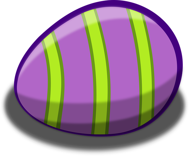 Free egg easter violet illustration