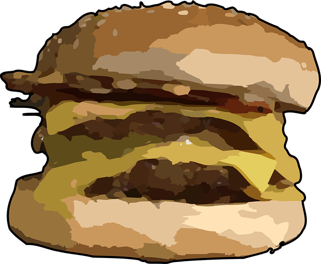 Free sandwich food burger vector