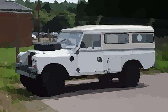 Free cross-country vehicle off-road vehicle vector