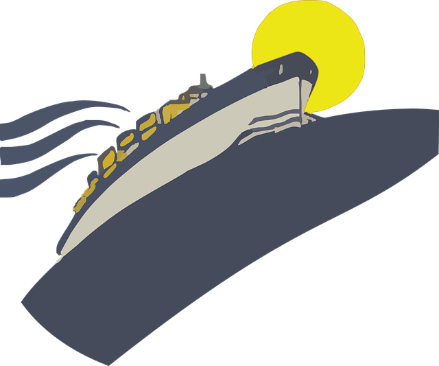Free ship boat ocean illustration