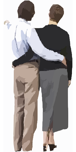 Free couple man woman vector