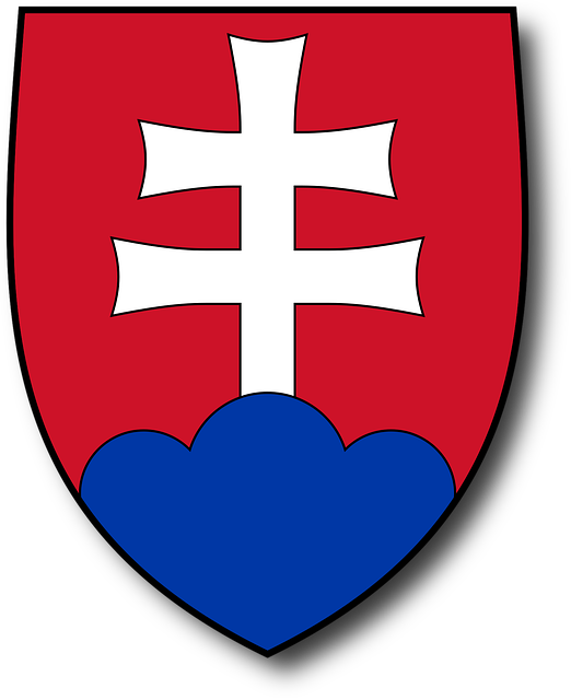 Free coat arms slovakia vector