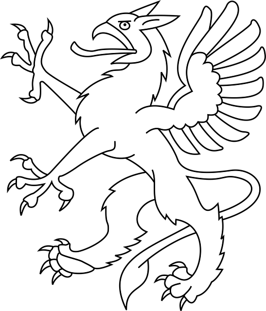 Free animal creature dragon vector